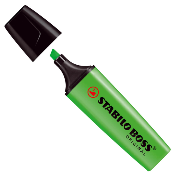 STABILO RESALTADOR BOSS VERDE